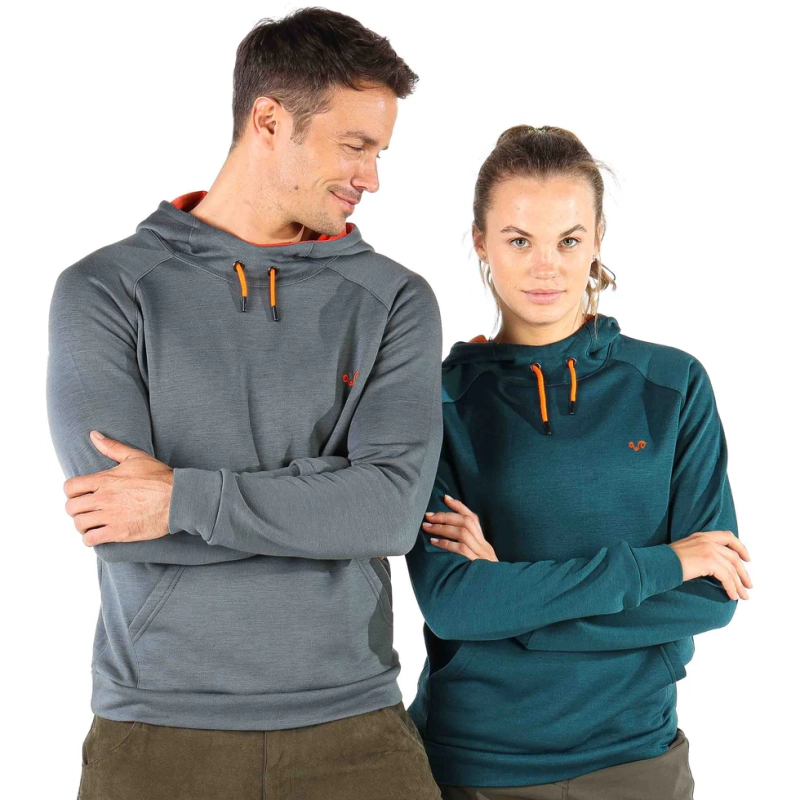 Scout – bluza termiczna z kapturem 100% wełna merino (260 g/m²)